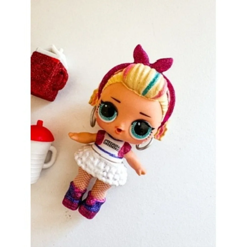 LOL Surprise All Star BBs Cheer Team Dolls Lot of 4 With Accessories Pom Poms